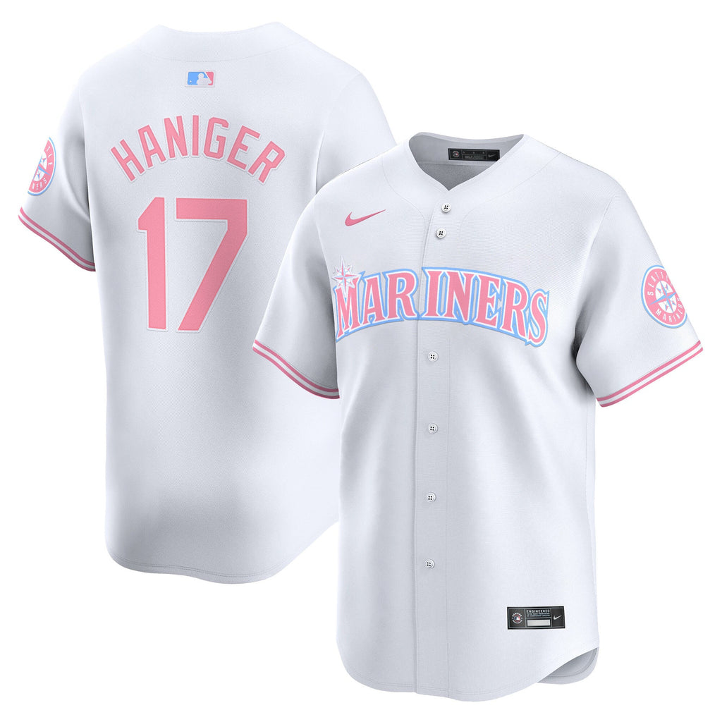 Unisex Seattle Bubblegum Pink Vapor Premier Limited Jersey