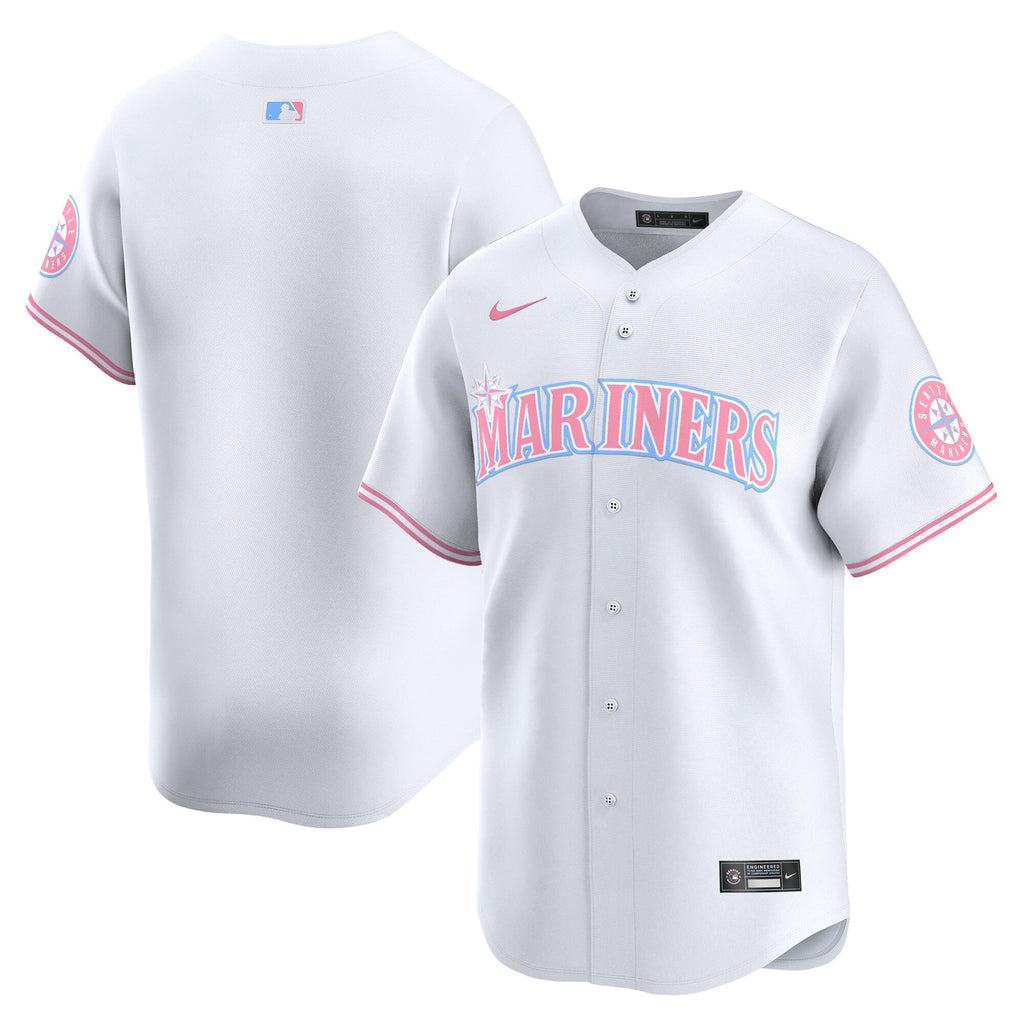 Unisex Seattle Bubblegum Pink Vapor Premier Limited Jersey