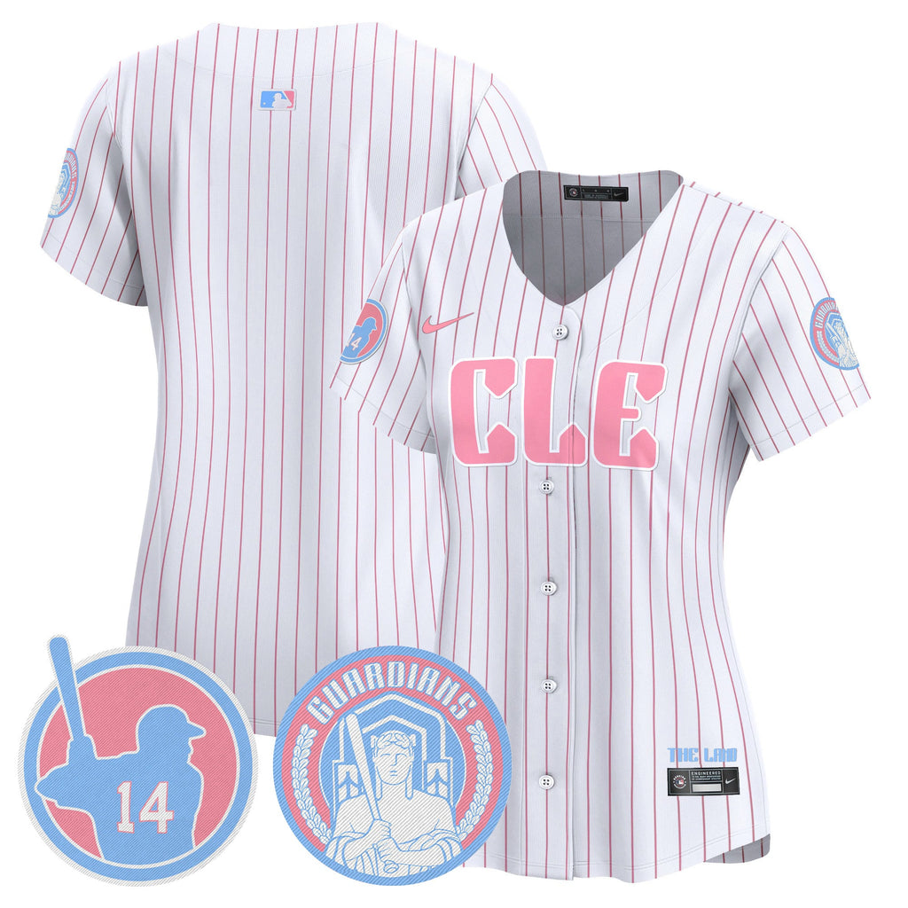 Women’s Cleveland Bubblegum Pink Vapor Premier Limited Jersey