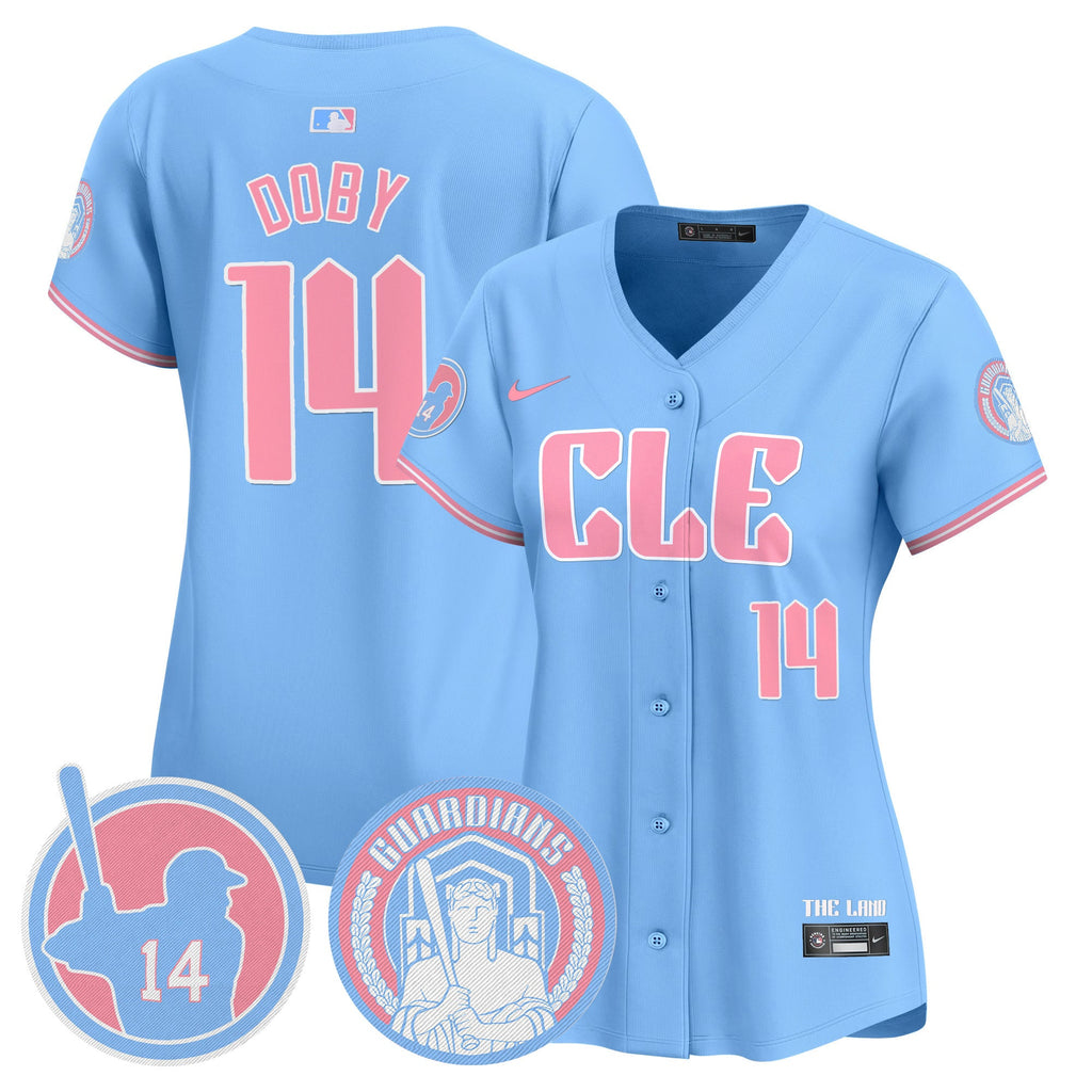Women’s Cleveland Bubblegum Pink Vapor Premier Limited Jersey
