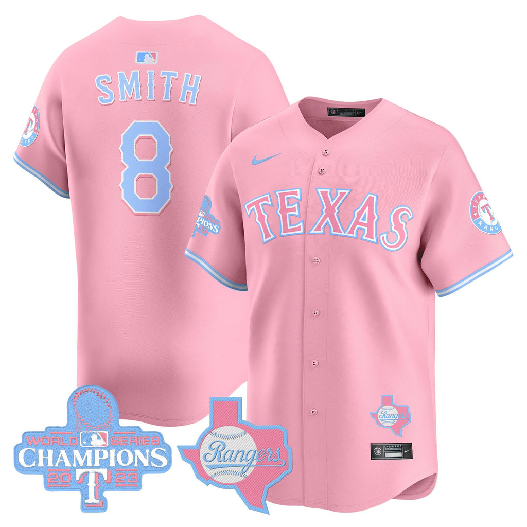 Unisex Texas Bubblegum Pink Vapor Premier Limited Jersey