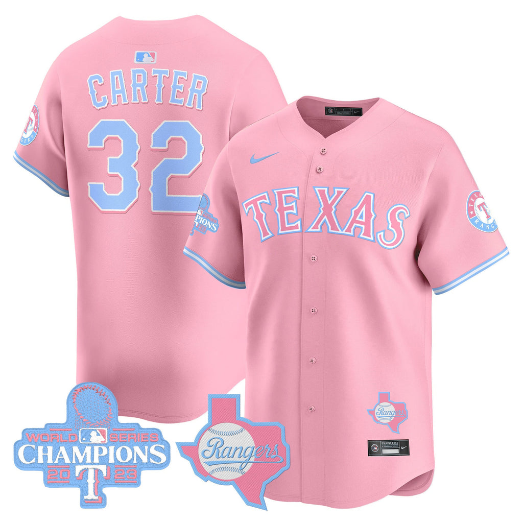 Unisex Texas Bubblegum Pink Vapor Premier Limited Jersey