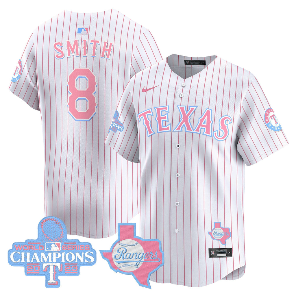Unisex Texas Bubblegum Pink Vapor Premier Limited Jersey