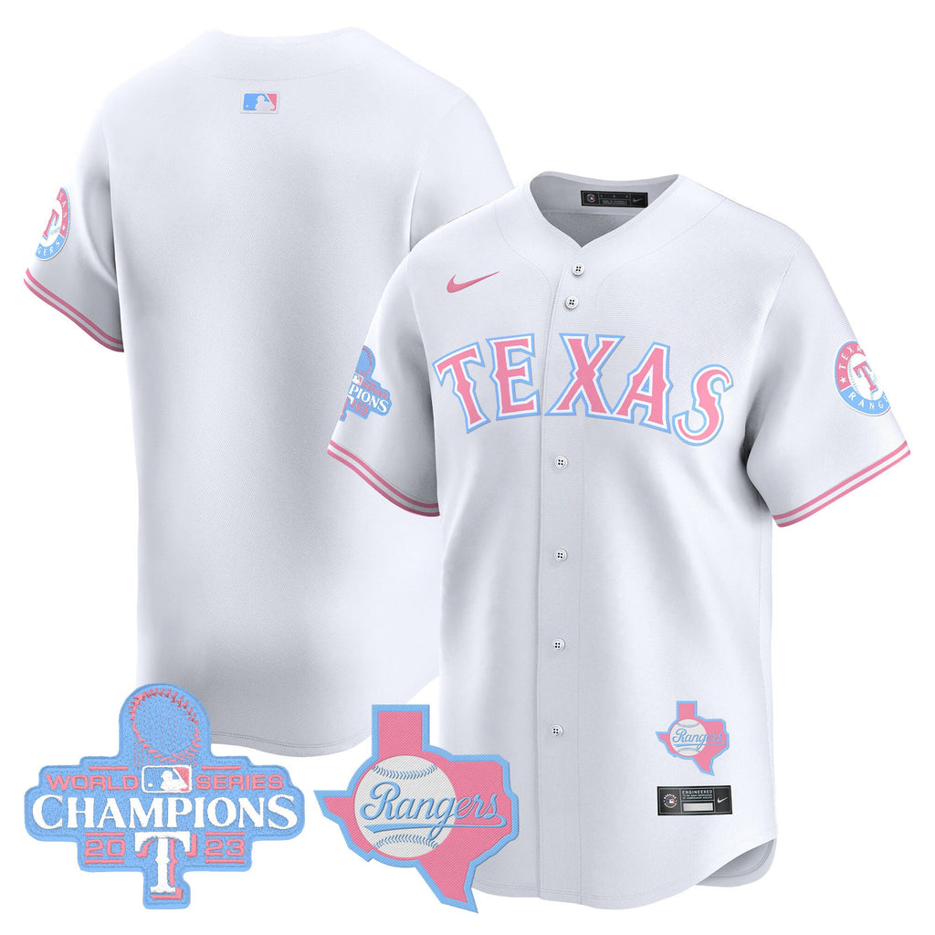 Unisex Texas Bubblegum Pink Vapor Premier Limited Jersey