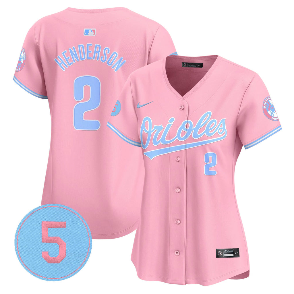 Women’s Bubblegum Pink Robinson Patch Vapor Premier Limited Jersey