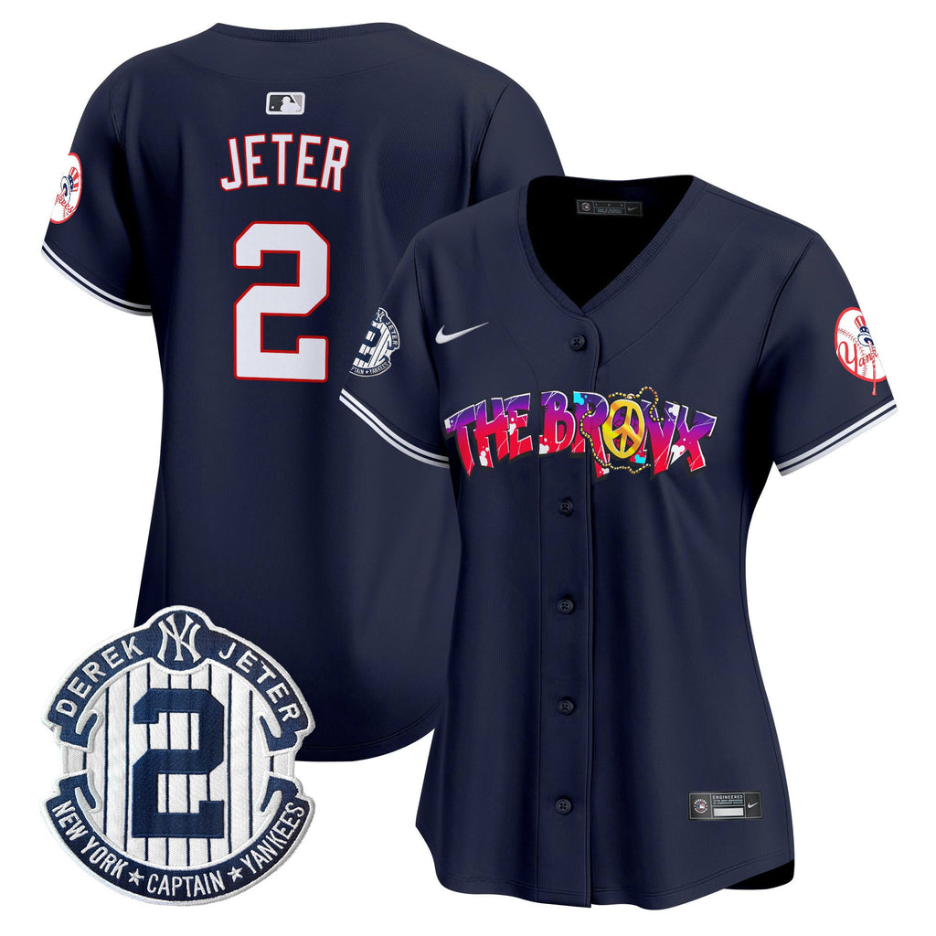 Women’s New York The Bronx Graffiti Vapor Premier Limited Jersey V7