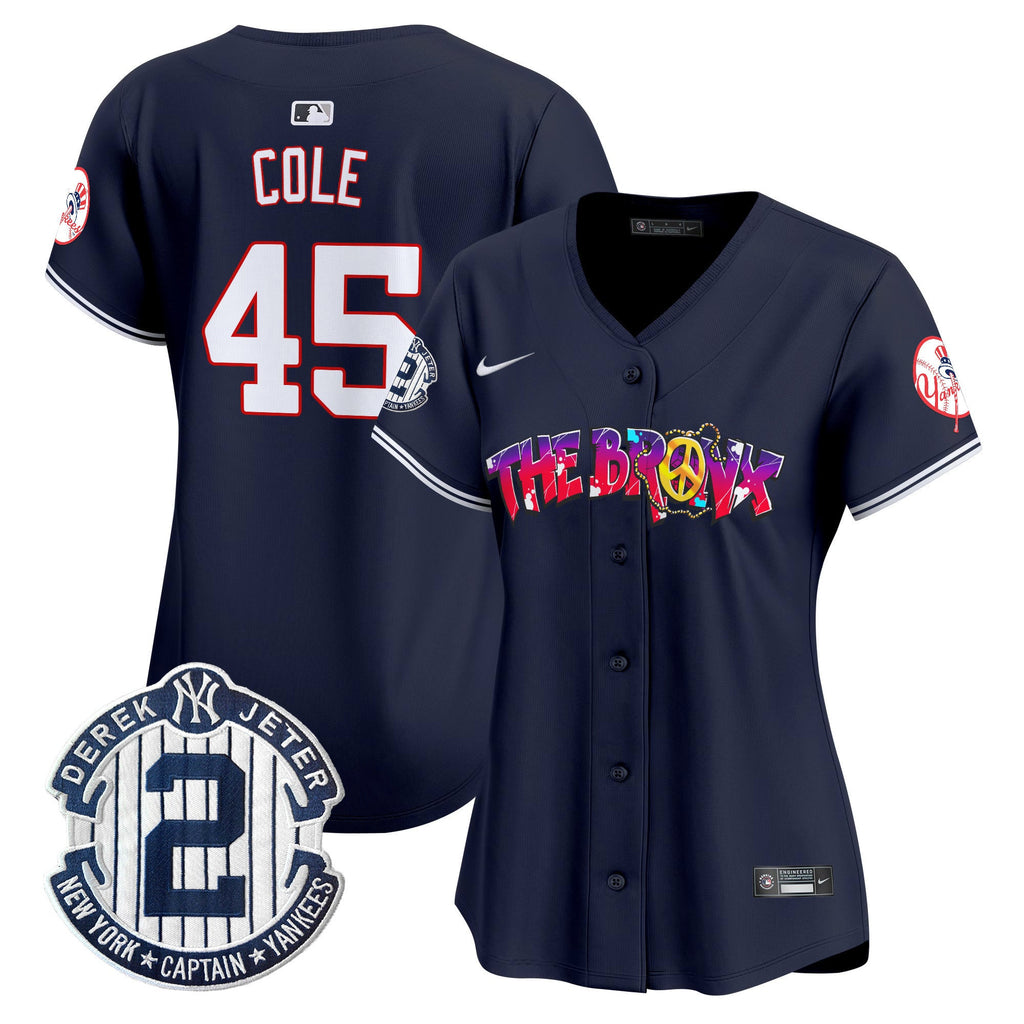 Women’s New York The Bronx Graffiti Vapor Premier Limited Jersey V7