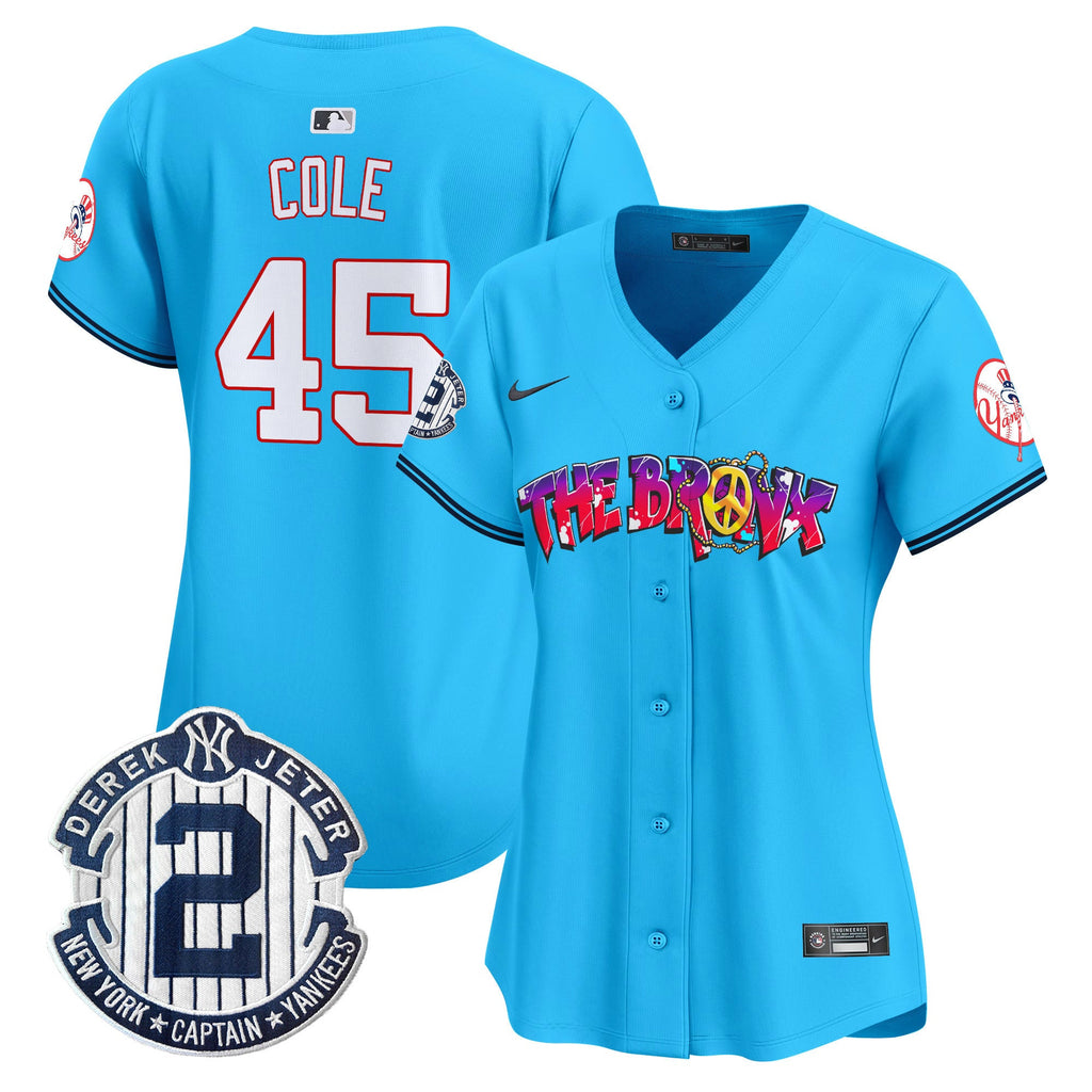 Women’s New York The Bronx Graffiti Vapor Premier Limited Jersey V7