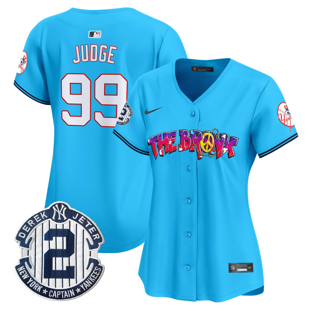 Women’s New York The Bronx Graffiti Vapor Premier Limited Jersey V7