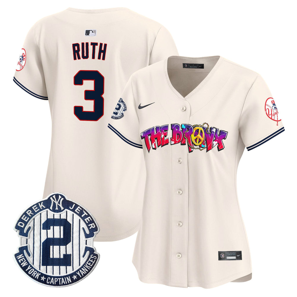 Women’s New York The Bronx Graffiti Vapor Premier Limited Jersey V7