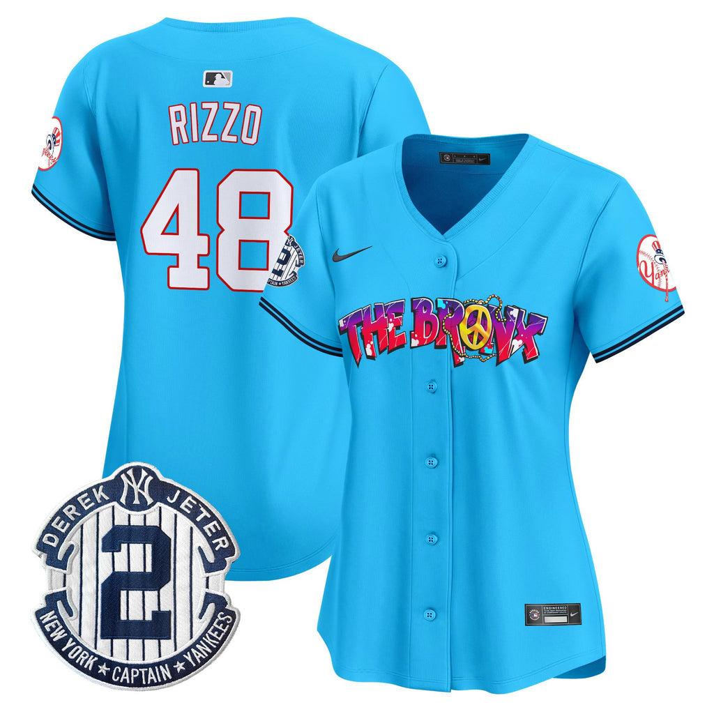 Women’s New York The Bronx Graffiti Vapor Premier Limited Jersey V7