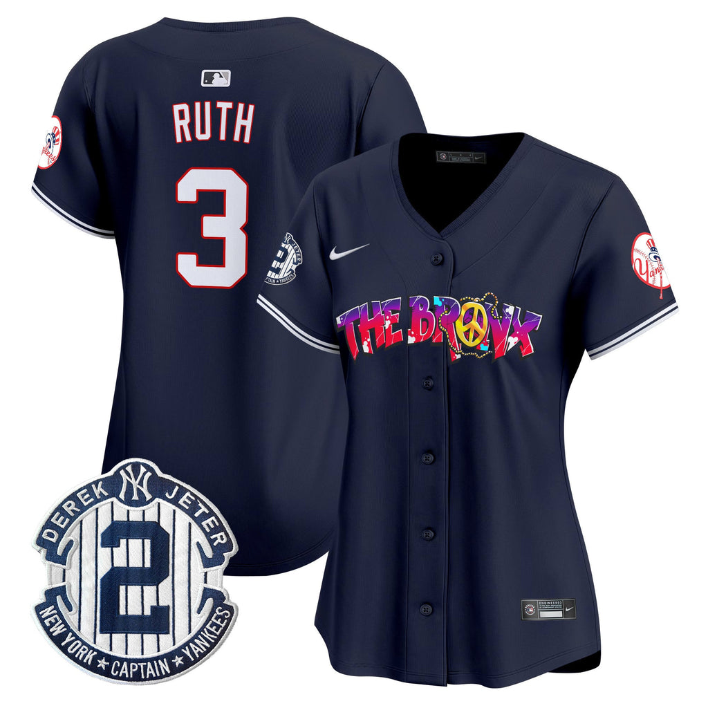Women’s New York The Bronx Graffiti Vapor Premier Limited Jersey V7