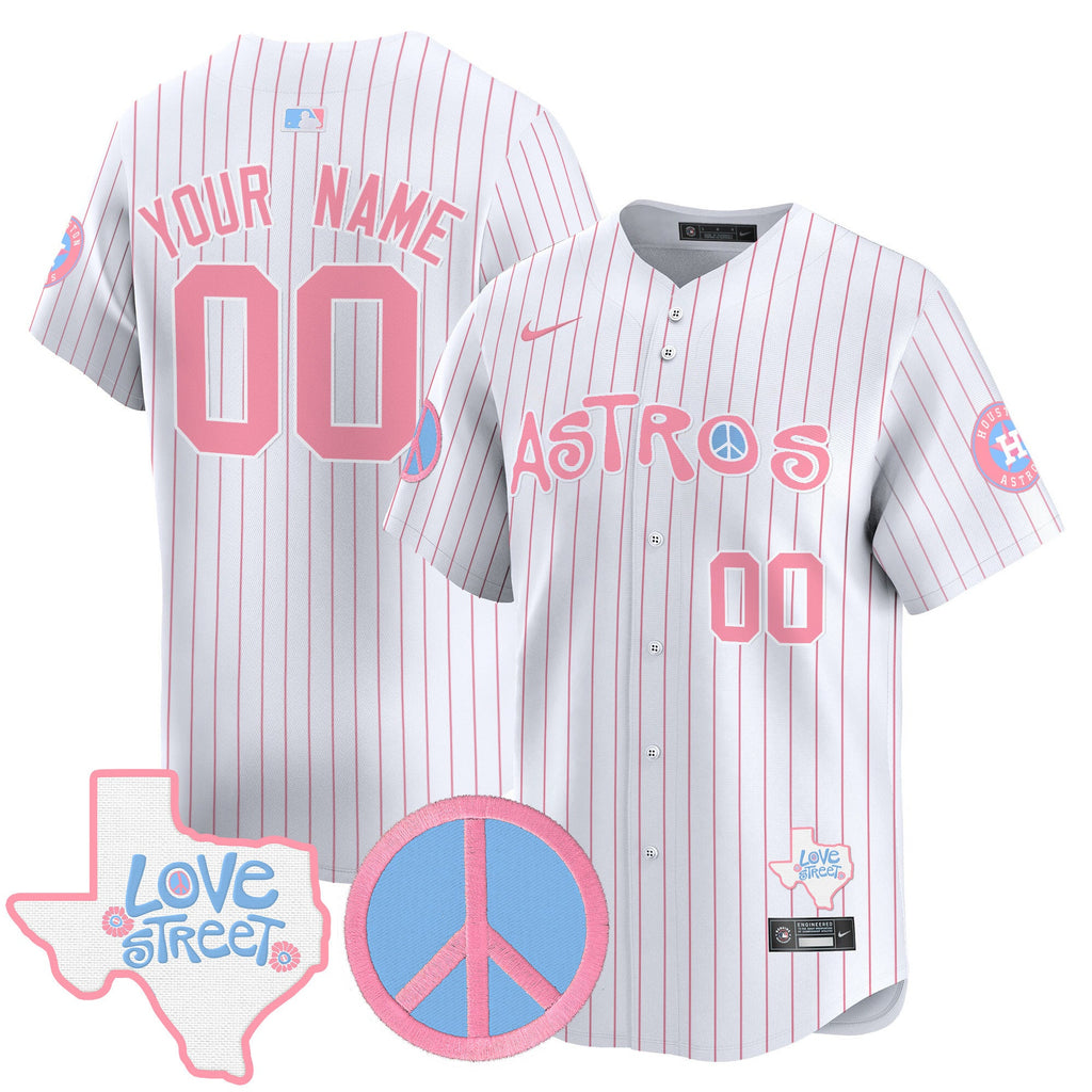Bubblegum Pink Robinson Patch Vapor Premier Limited Custom Jersey