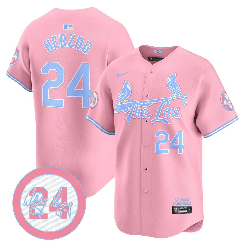 Unisex St. Louis Bubblegum Pink Vapor Premier Limited Jersey