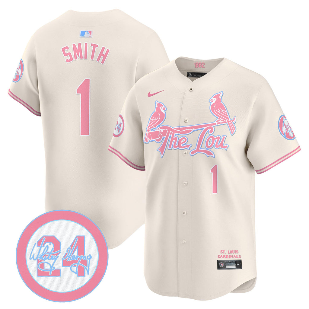 Unisex St. Louis Bubblegum Pink Vapor Premier Limited Jersey