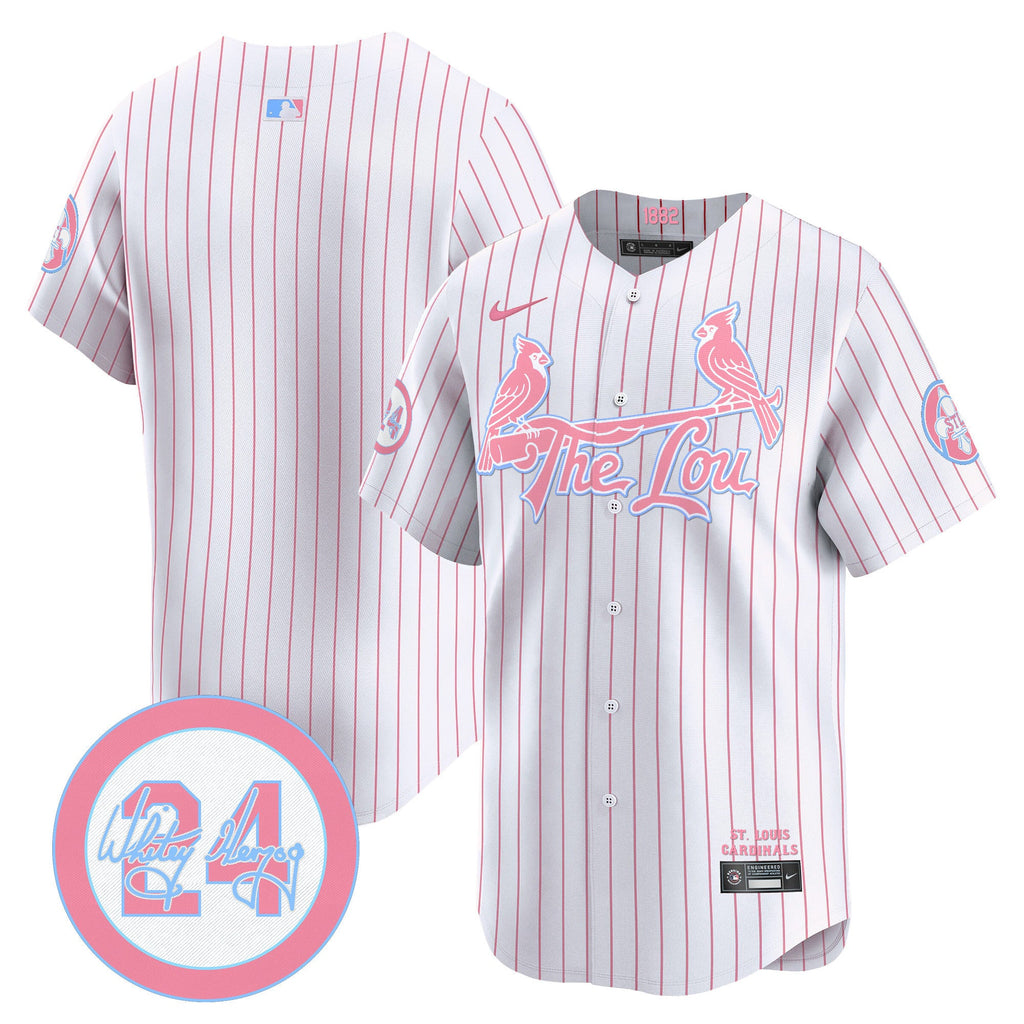 Unisex St. Louis Bubblegum Pink Vapor Premier Limited Jersey