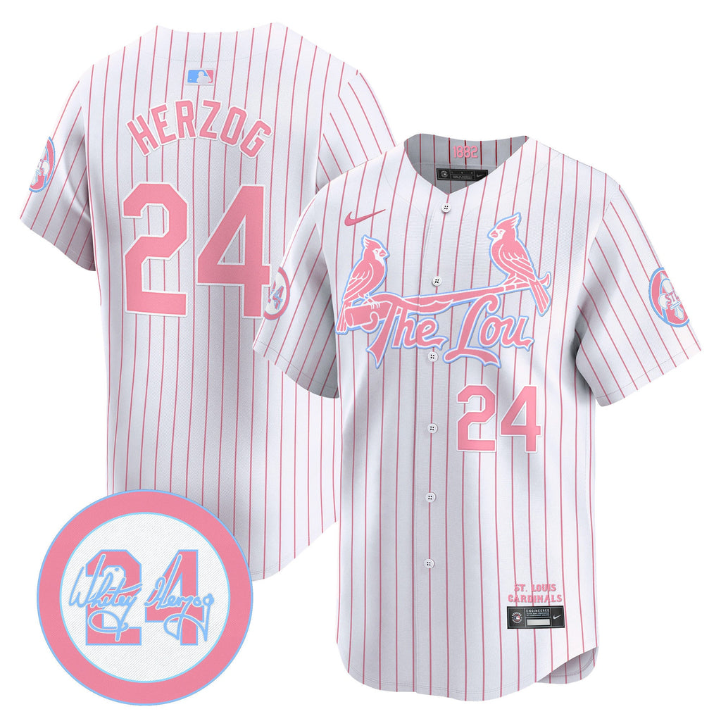 Unisex St. Louis Bubblegum Pink Vapor Premier Limited Jersey