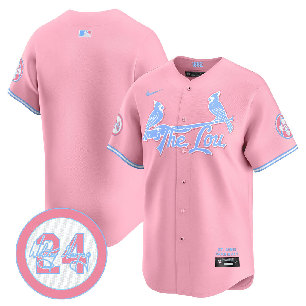 Unisex St. Louis Bubblegum Pink Vapor Premier Limited Jersey