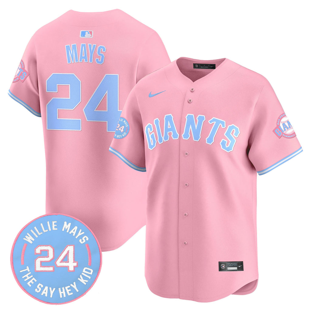 Unisex San Francisco Bubblegum Pink Vapor Premier Limited Jersey