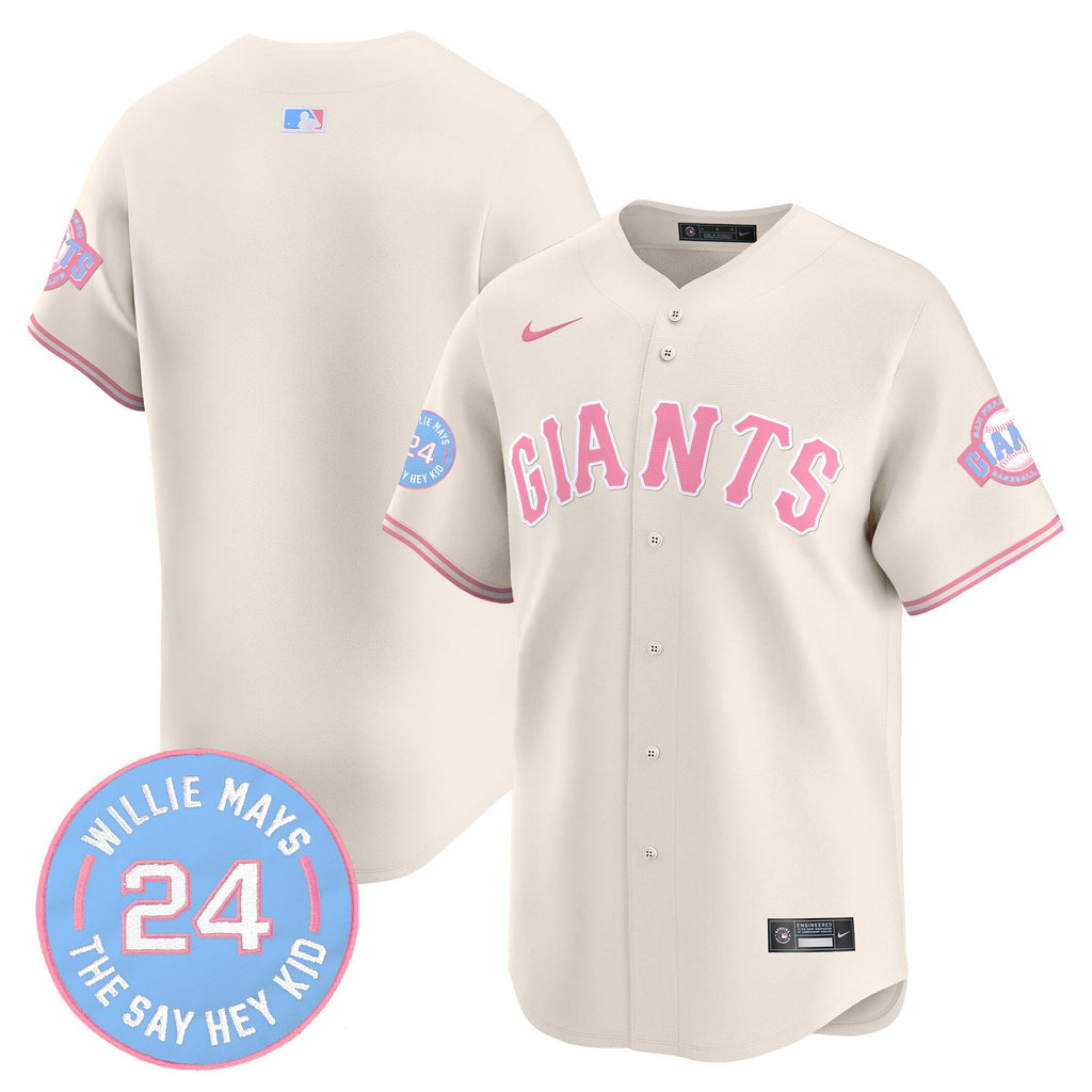 Unisex San Francisco Bubblegum Pink Vapor Premier Limited Jersey