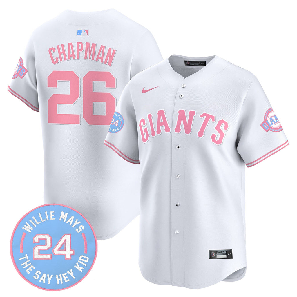 Unisex San Francisco Bubblegum Pink Vapor Premier Limited Jersey