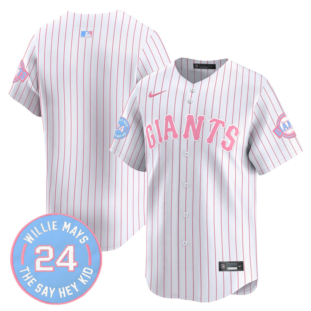 Unisex San Francisco Bubblegum Pink Vapor Premier Limited Jersey