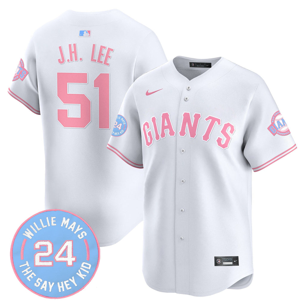 Unisex San Francisco Bubblegum Pink Vapor Premier Limited Jersey