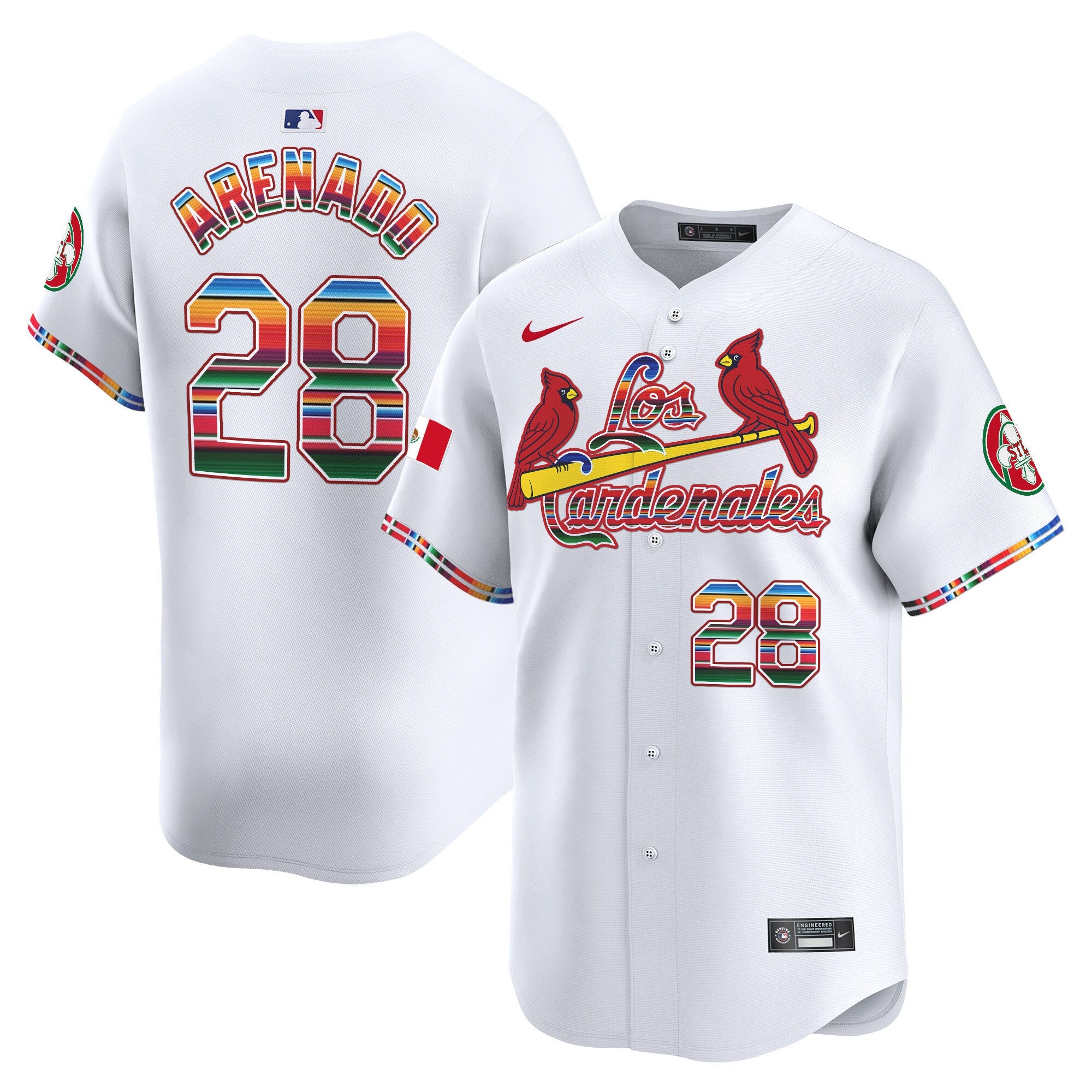 Men’s St. Louis Fiesta Cardenales Vapor Premier Limited Jersey