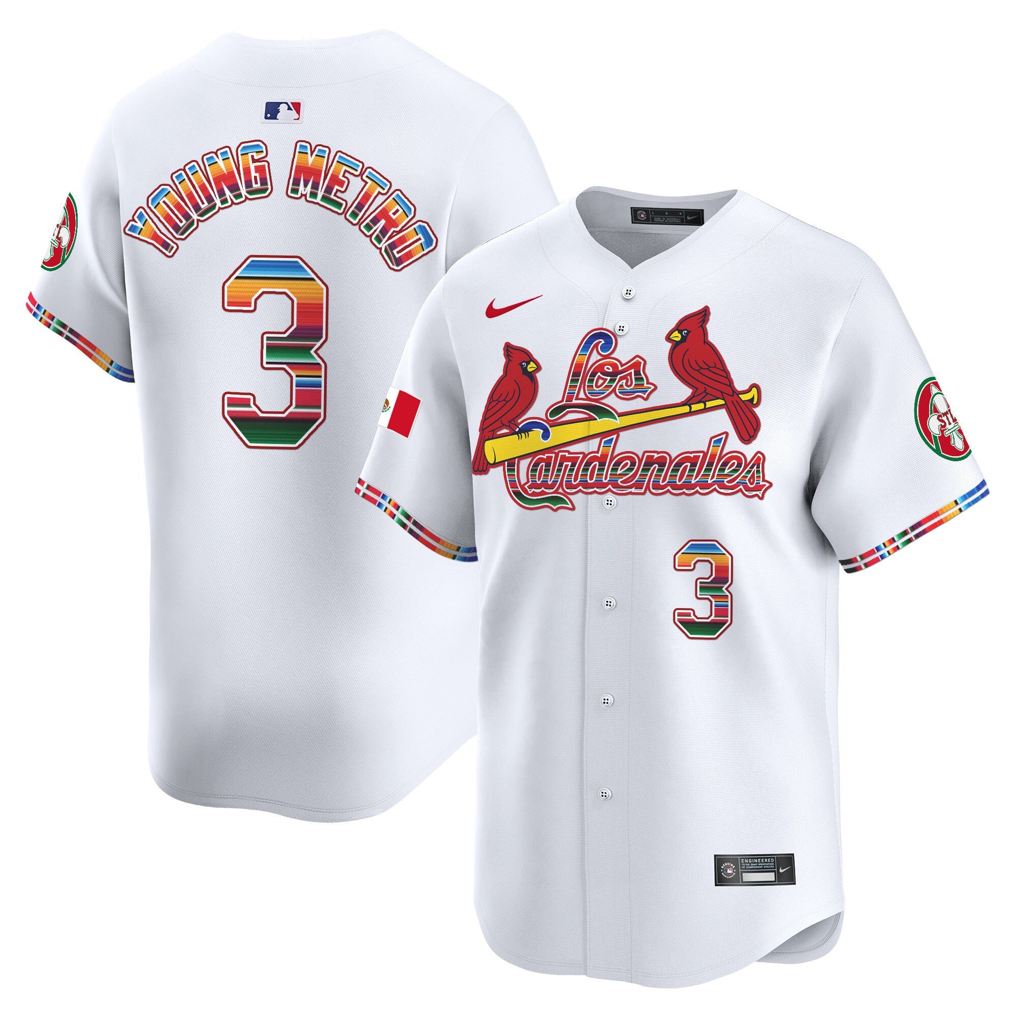 Men’s St. Louis Fiesta Cardenales Vapor Premier Limited Jersey