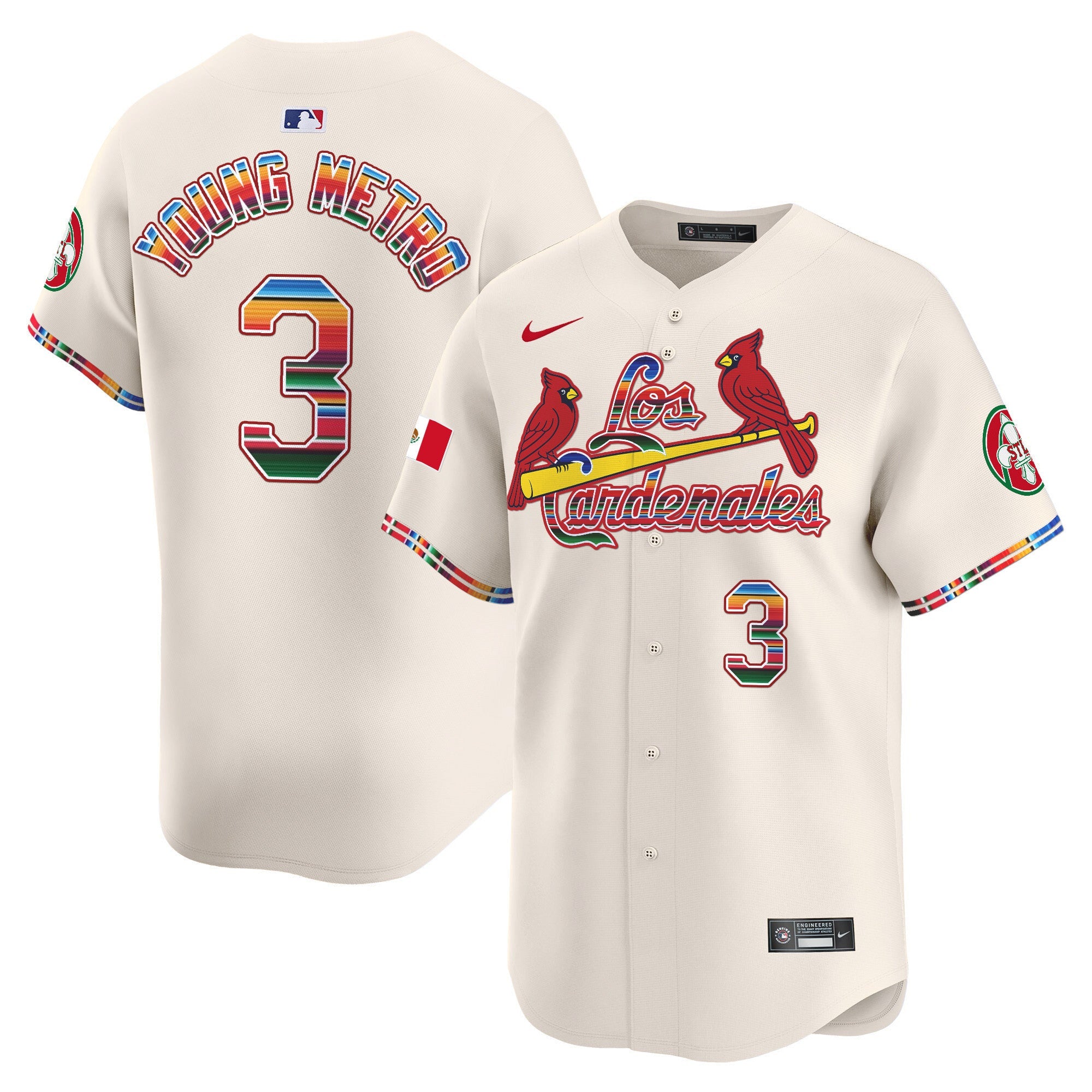 Men’s St. Louis Fiesta Cardenales Vapor Premier Limited Jersey