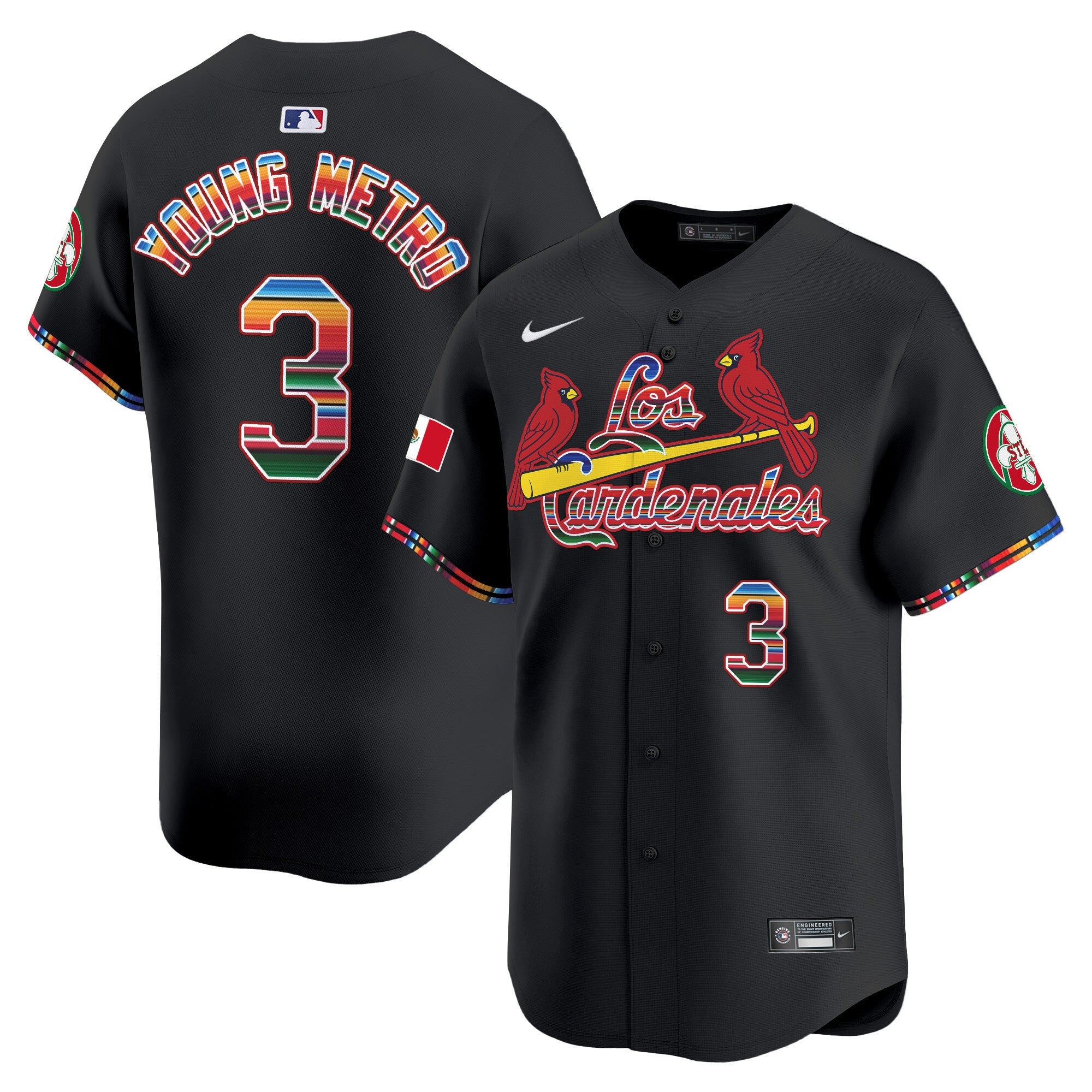 Men’s St. Louis Fiesta Cardenales Vapor Premier Limited Jersey