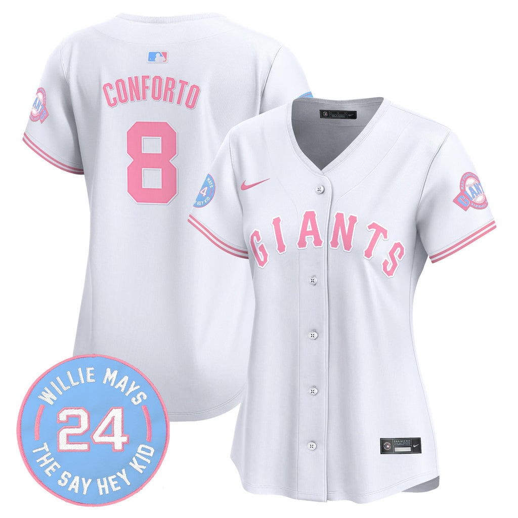 Women’s Unisex San Francisco Bubblegum Pink Vapor Premier Limited Jersey