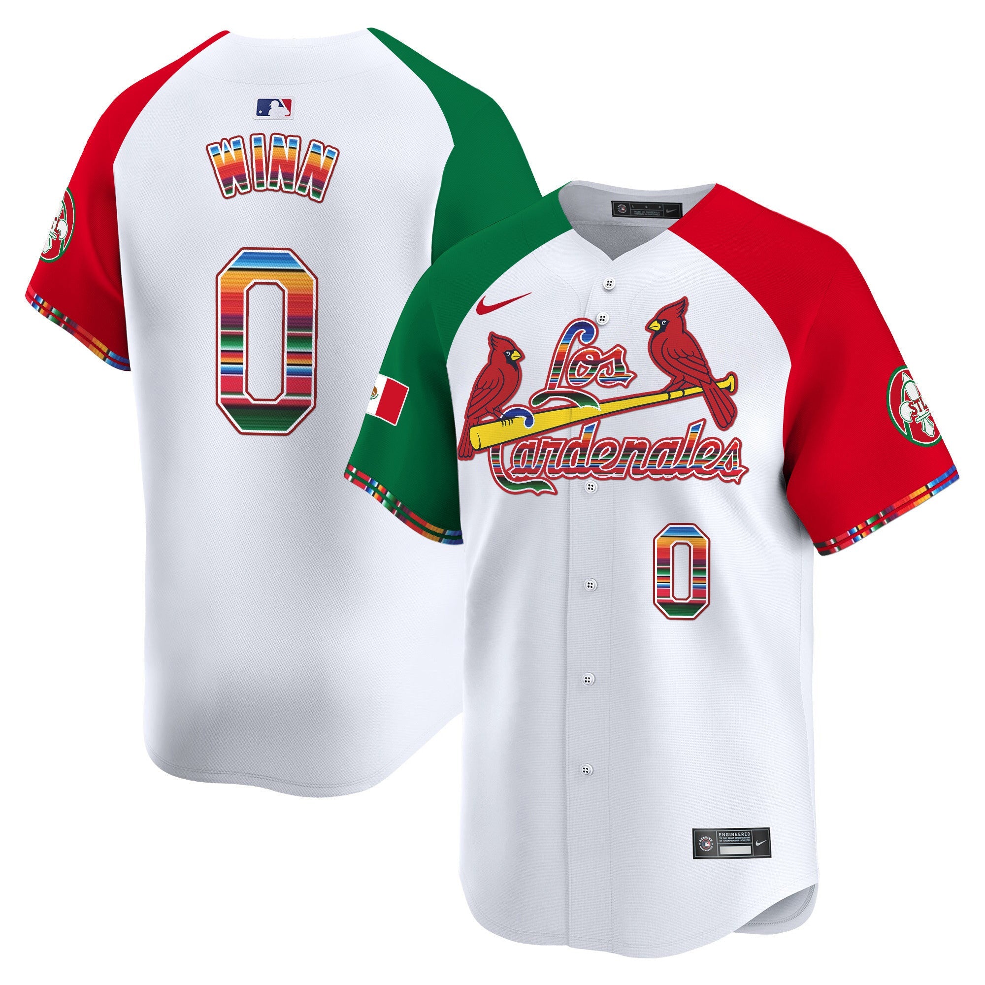 Men’s St. Louis Fiesta Cardenales Vapor Premier Limited Jersey