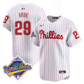 John Kruk Philadelphia Pinstripe 1993 World Series Vapor Jersey