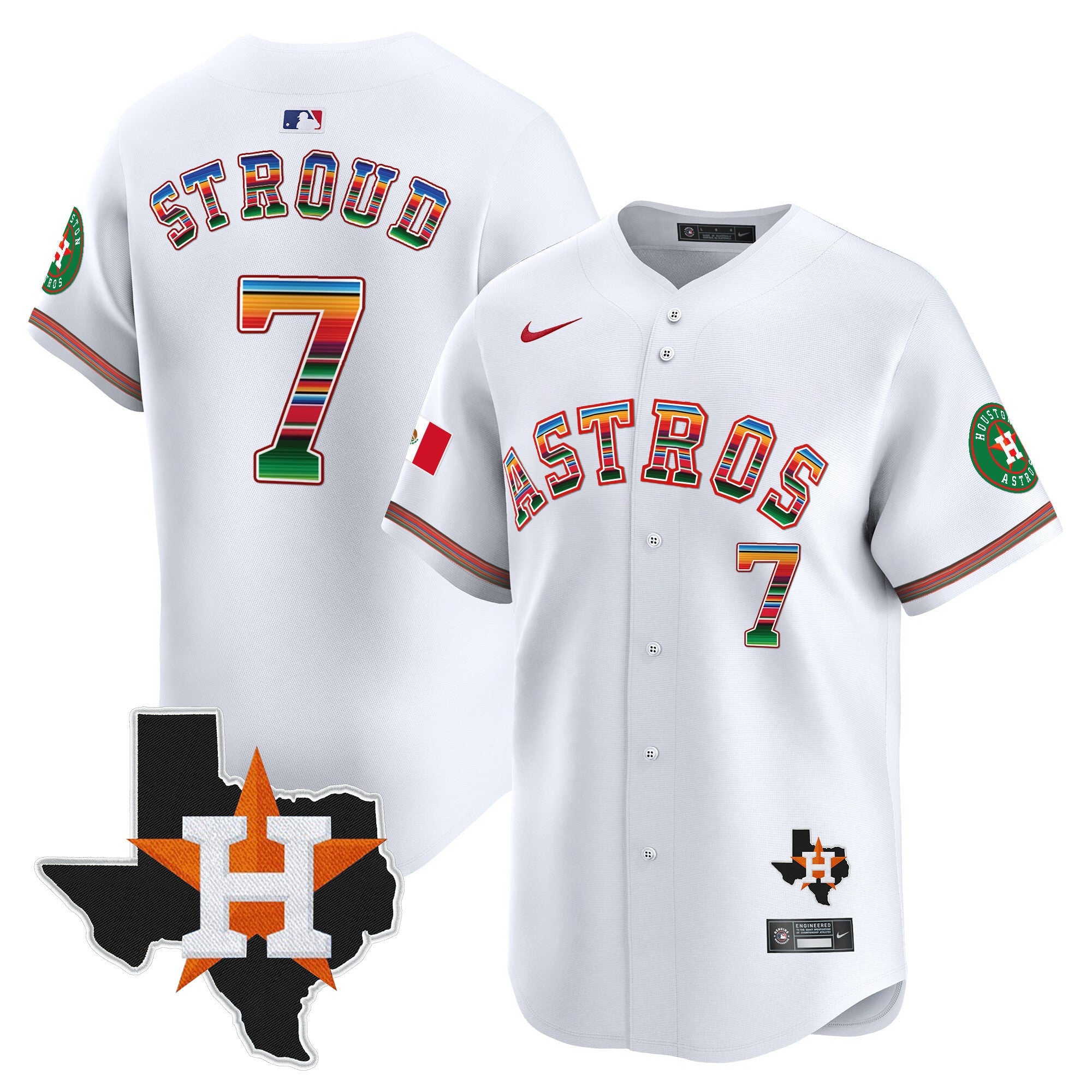 Men’s Mexico Texas Patch Vapor Premier Limited Jersey
