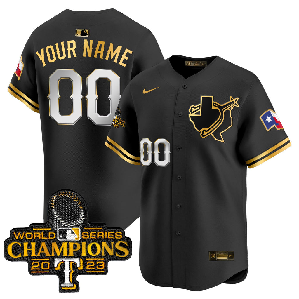 Texas World Series Champions Vapor Premier Limited Custom Jersey V3