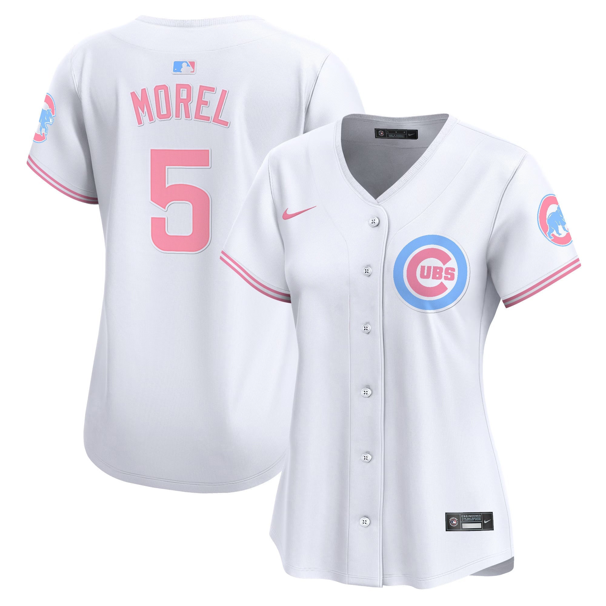 Women’s Chicago Bubblegum Pink Vapor Premier Limited Jersey