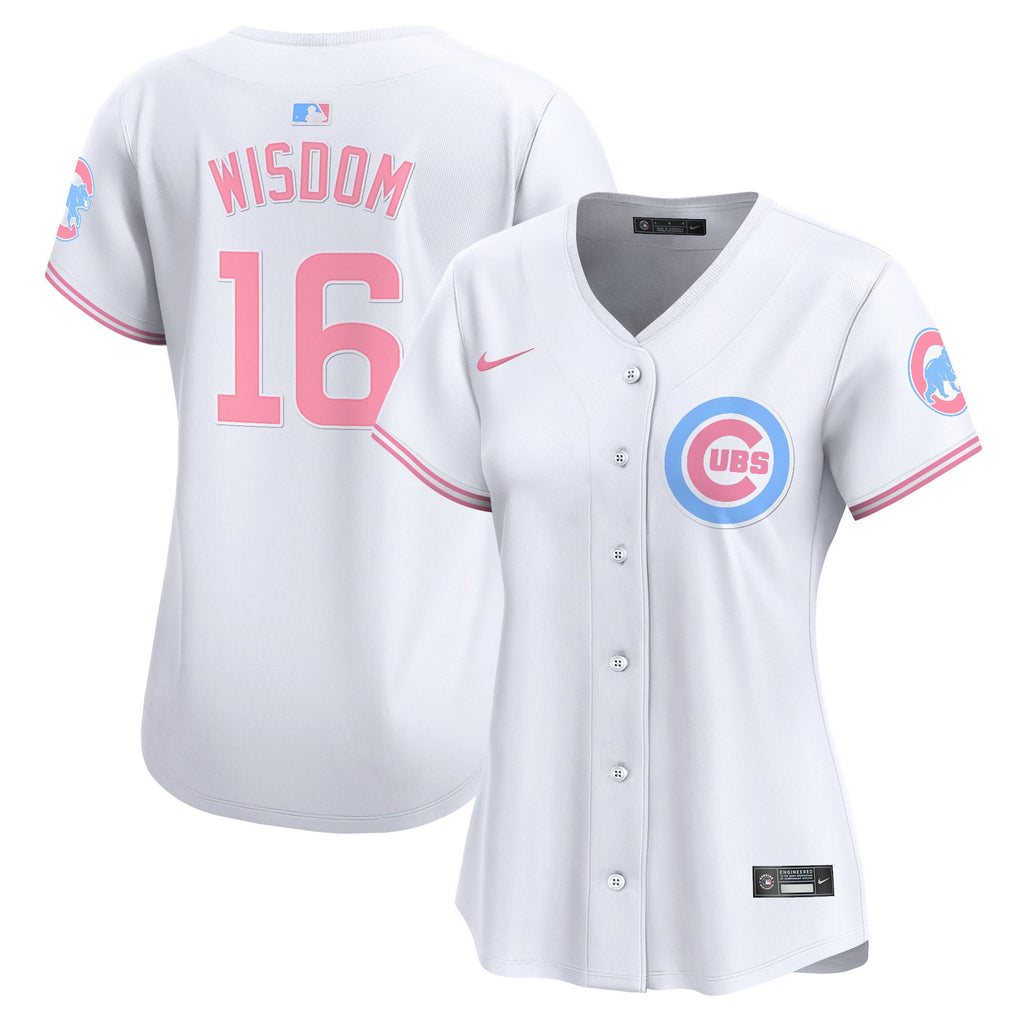 Women’s Chicago Bubblegum Pink Vapor Premier Limited Jersey