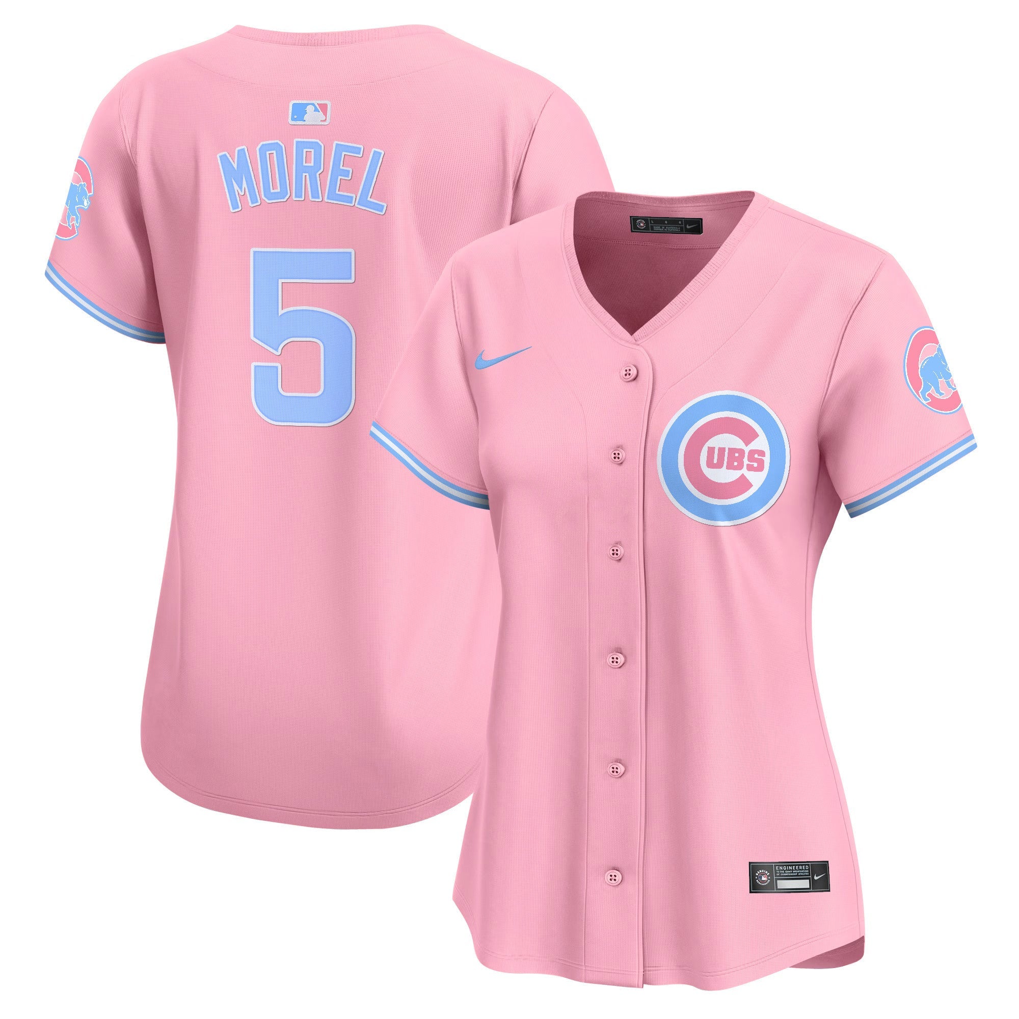 Women’s Chicago Bubblegum Pink Vapor Premier Limited Jersey