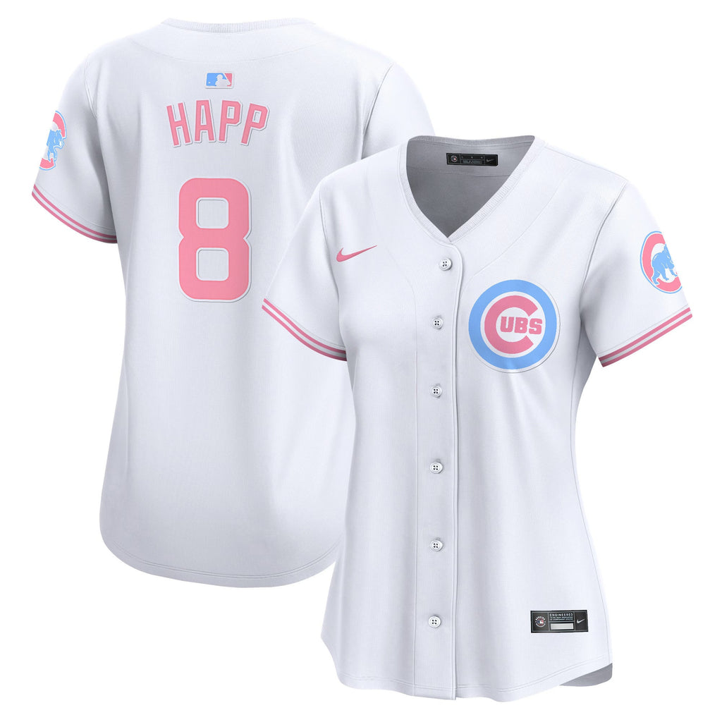Women’s Chicago Bubblegum Pink Vapor Premier Limited Jersey