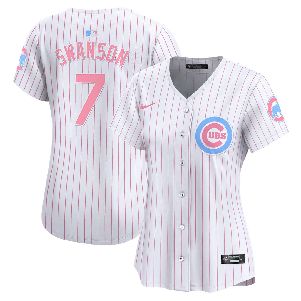 Women’s Chicago Bubblegum Pink Vapor Premier Limited Jersey