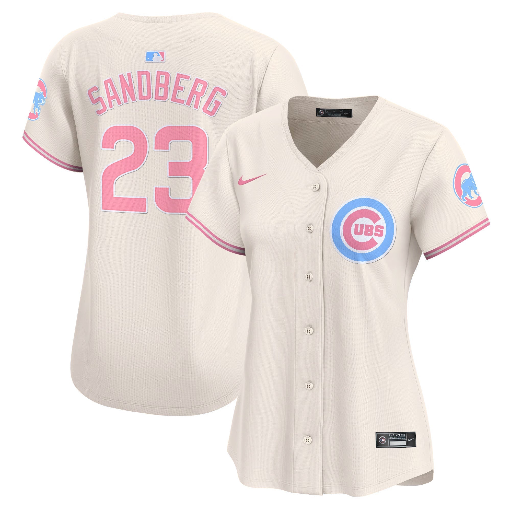 Women’s Chicago Bubblegum Pink Vapor Premier Limited Jersey