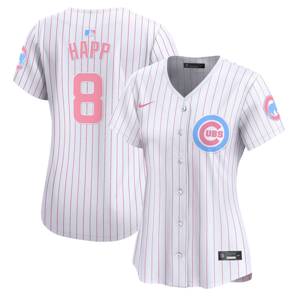 Women’s Chicago Bubblegum Pink Vapor Premier Limited Jersey