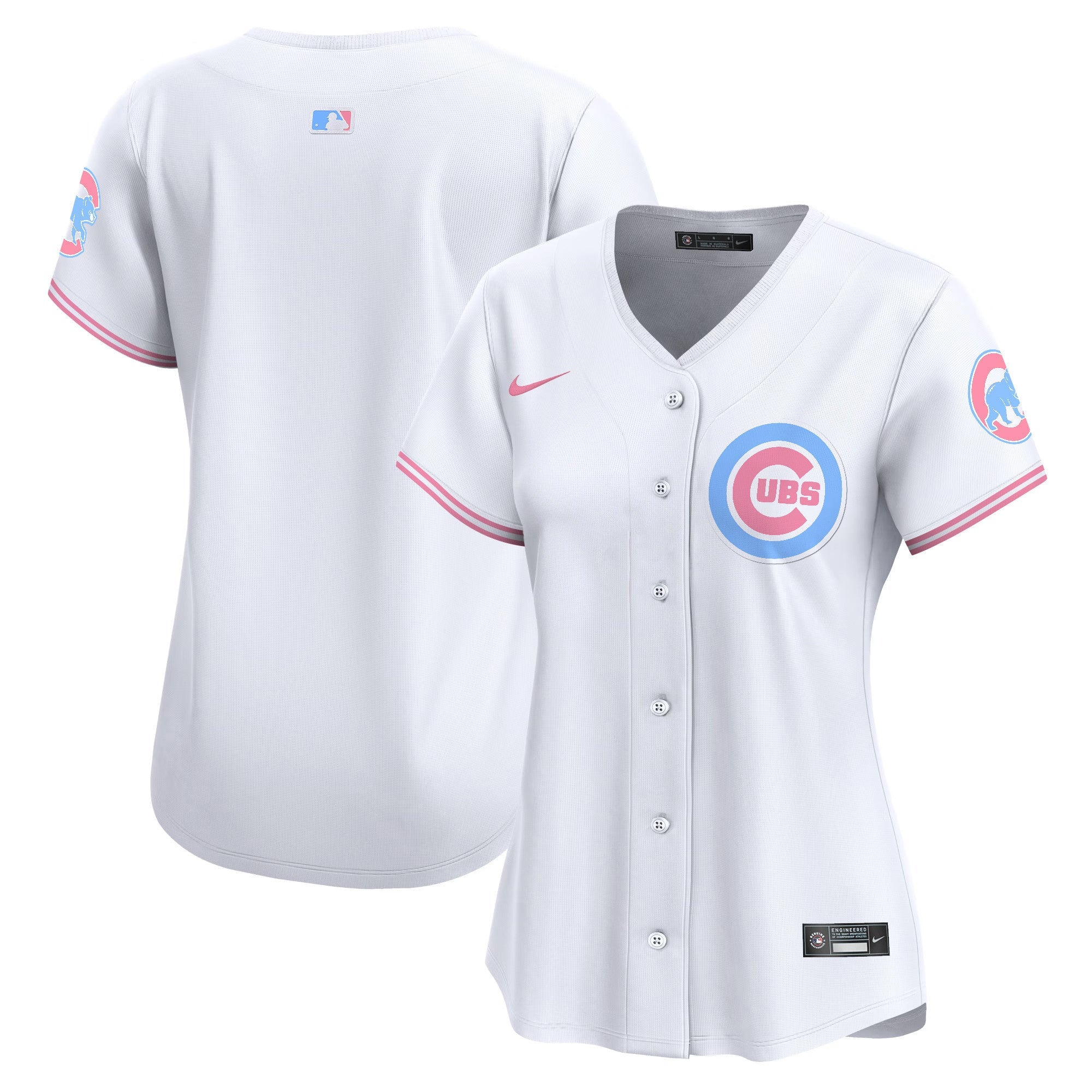 Women’s Chicago Bubblegum Pink Vapor Premier Limited Jersey