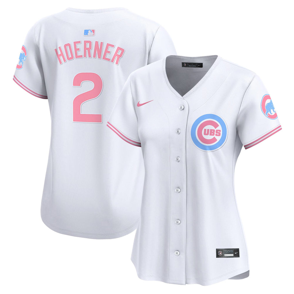 Women’s Chicago Bubblegum Pink Vapor Premier Limited Jersey