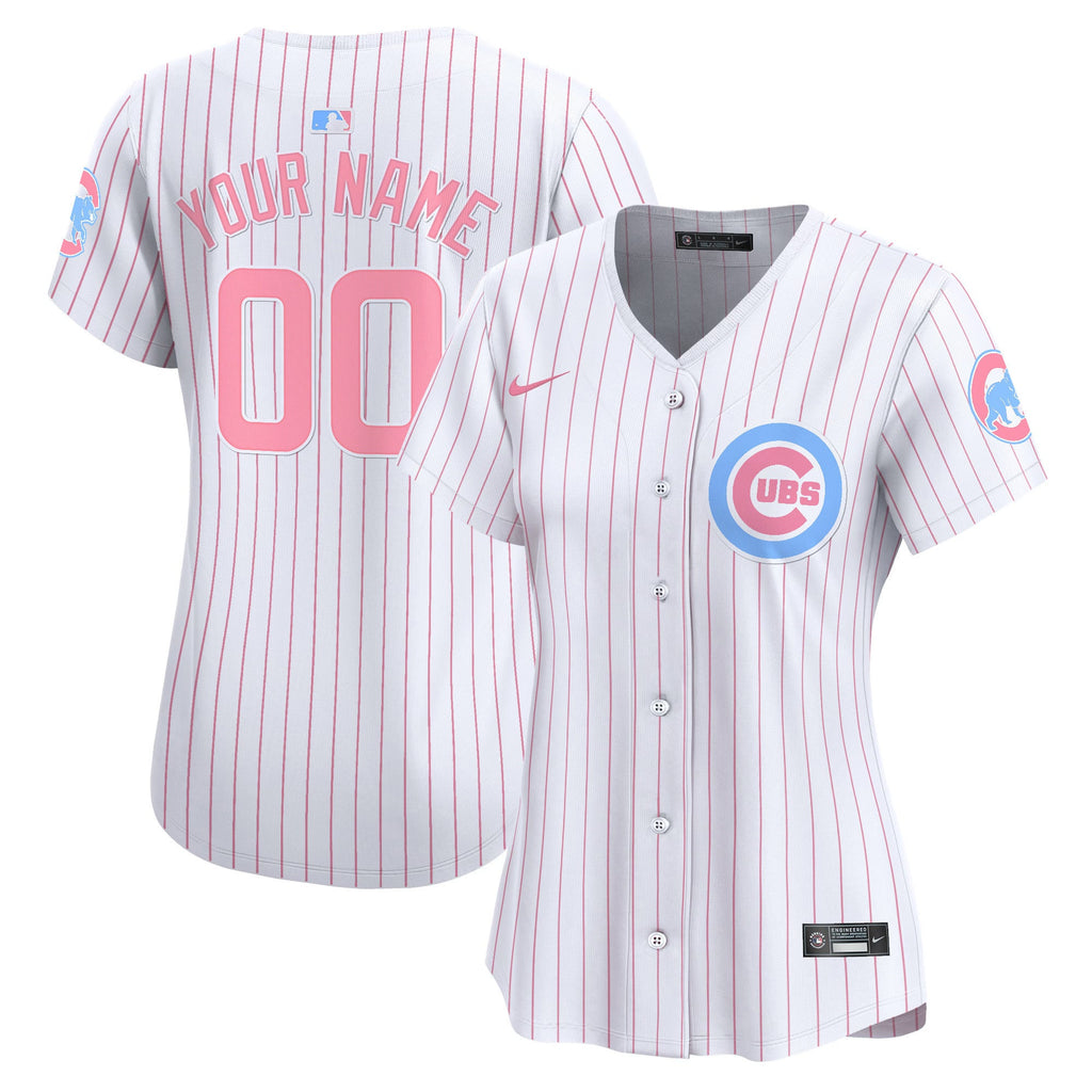 Chicago Bubblegum Pink Vapor Premier Limited Custom Jersey