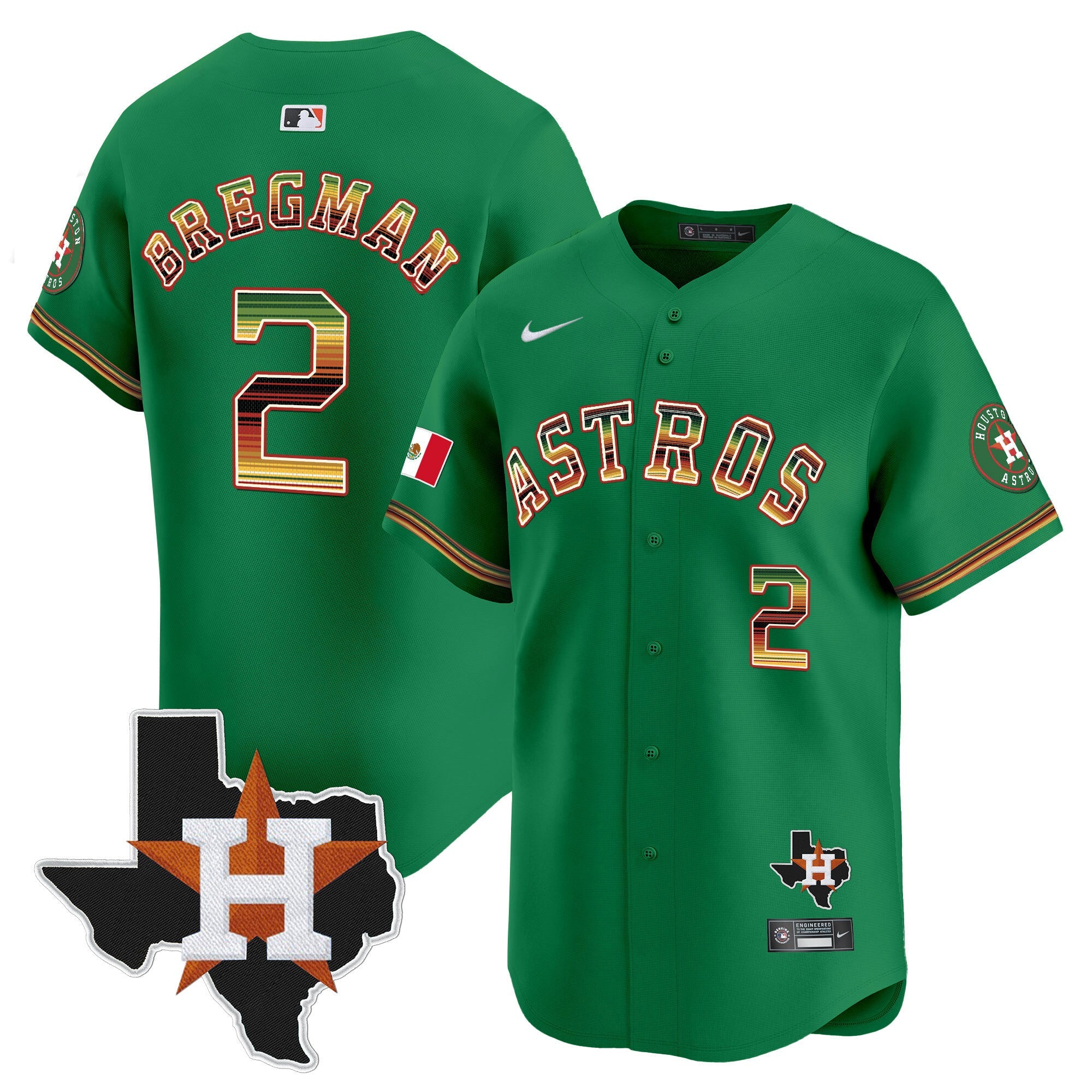 Men’s Houston Mexico Traditional Style Vapor Premier Limited Jersey