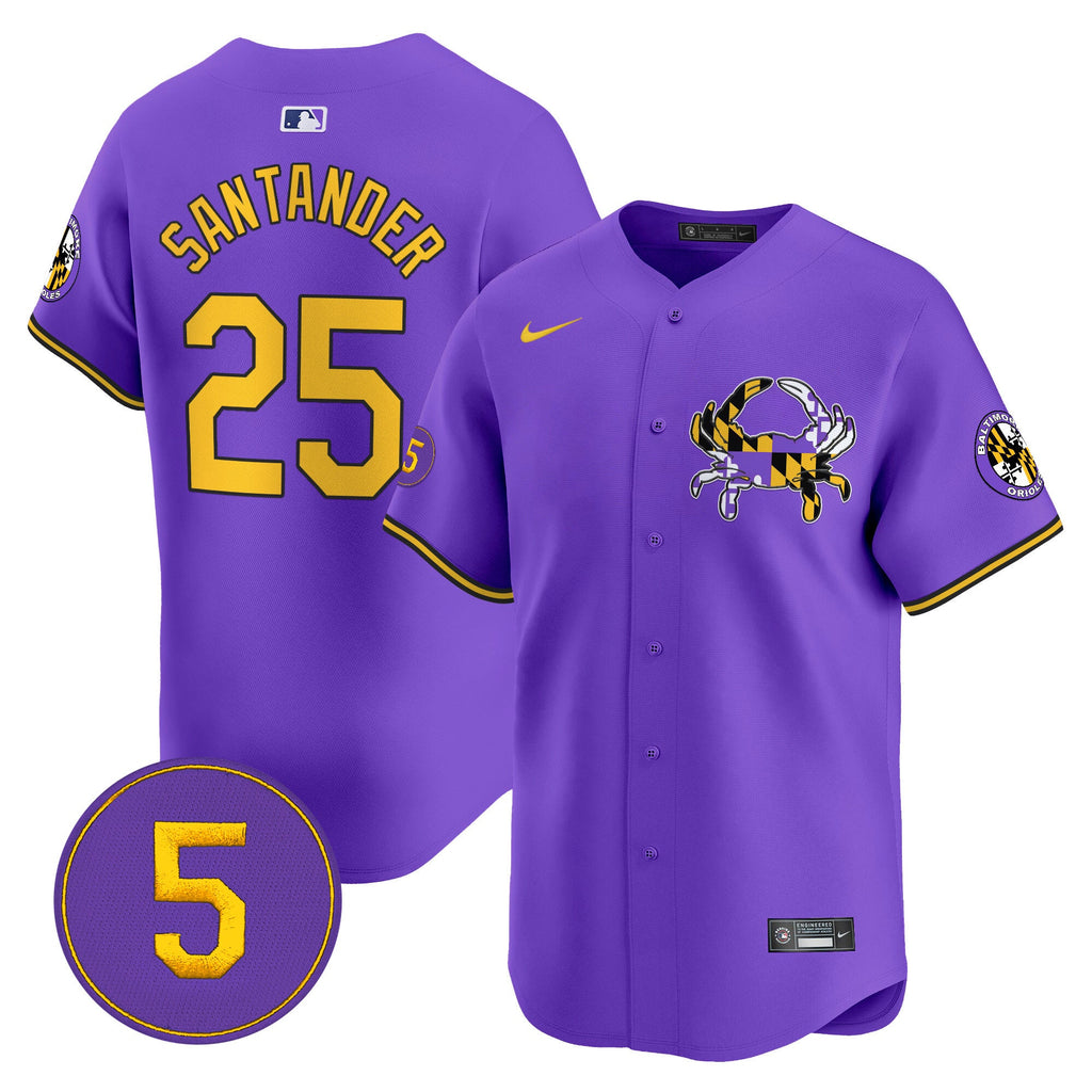 Men’s Baltimore Purple Vapor Premier Limited Jersey