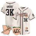 Men’s Atlanta Peach Vapor Premier Limited Jersey