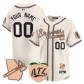 Atlanta Peach Vapor Premier Limited Custom Jersey
